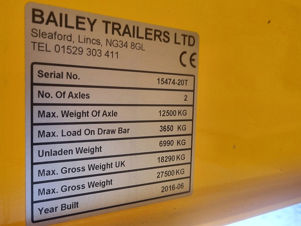 Chris Atkin & Son Ltd - Bailey TB20